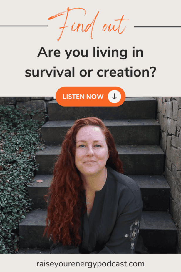 living in survival or creation